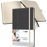sigel carnet de notes Conceptum design Casual, A5, gris /
