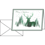 sigel carte de Nol "Christmas Forest", A6, 220 g/m2