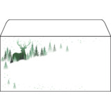 sigel enveloppe  motif de Nol "Christmas Forest", 90 g/m2