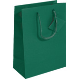 sigel sac cadeau, vernis mat, taille: S, vert opaline