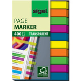 sigel marque-page repositionnable film micro, 50 x 6 mm