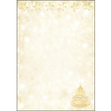 sigel papier  motif de Nol "Graceful Christmas", A4,90g/m2