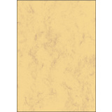sigel papier marbr, A4, 90 g/m2, papier fin, marron sable