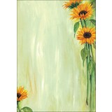 sigel papier  motif, A4, 90 g/m2, motif "Sunflower"