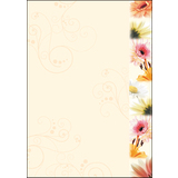 sigel papier  motif, A4, 90 g/m2, motif "Flowerstyle"