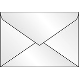 sigel Enveloppe, C6, tranparent, gomm, 100 g/m2