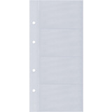 sigel classeur  anneaux pour cartes de visite, noir mat