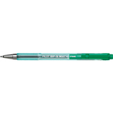 PILOT stylo  bille rtractable bps-matic Fine, vert