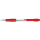 PILOT stylo  bille rtractable super GRIP F, rouge