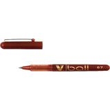 PILOT stylo roller v Ball VB7, pointe mtal, rouge