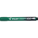 PILOT marqueur permanent 100, pointe ogive, vert