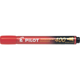 PILOT marqueur permanent 400, pointe biseaute, rouge