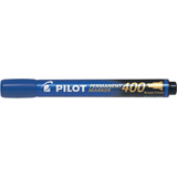PILOT marqueur permanent 400, pointe biseaute, bleu