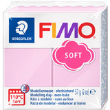 FIMO soft Pte  modeler,  cuire, 57 g, rose pastel