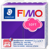 FIMO Pte  modeler SOFT,  cuire, 57 g, prune