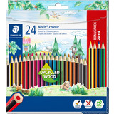 STAEDTLER crayon de couleur Noris Colour, tui carton 20+4