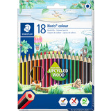 STAEDTLER crayon de couleur Noris Colour, tui carton de 18
