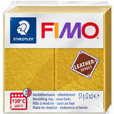 FIMO effect LEATHER Pte  modeler, 57 g, ocre