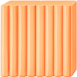FIMO effect Pte  modeler, cuisson au four, orange fluo