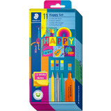 STAEDTLER kit d'criture HAPPY, 11 pices