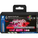 STAEDTLER feutre pigment brush pen "Red & Pinks"