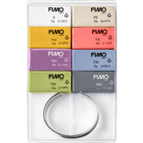 FIMO soft Kit de pte  modeler "Trend Colours", kit de 8