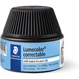 STAEDTLER flacon de recharge Lumocolor 487 05, noir