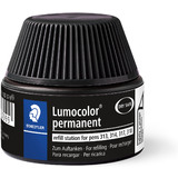 STAEDTLER flacon de recharge Lumocolor, permanent, noir