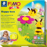 FIMO kids Kit de modelage form & play "Happy bees", niveau 3