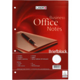 LANDR bloc de correspondance "Business office notes" A4,