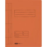 ELBA chemise  lamelle, A4, en carte lustre (RC), orange