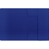 ELBA chemise  rabat chic  en carton, A4, bleu fonc