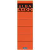 ELBA etiquette pour dos de classeur "ELBA RADO"- rouge