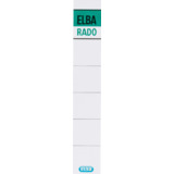 ELBA etiquette pour dos de classeur Rado Brillant, blanc