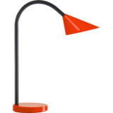 UNiLUX lampe de bureau  led SOL, couleur: rouge