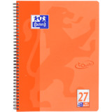 Oxford cahier Touch, A4+, lign, 160 pages, corail
