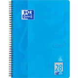 Oxford cahier Touch, A4+, quadrill, 160 pages, bleu mer