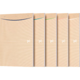 Oxford bloc-notes Touareg, A4, quadrill, 80 feuilles, Kraft