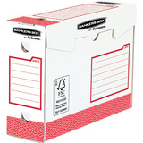 Fellowes bankers BOX basic Bote d'archives heavy Duty,rouge