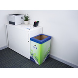Fellowes bankers BOX collecteur de recyclage, vert/bleu