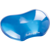 Fellowes repose-poignet pour souris Crystal Gel, bleu