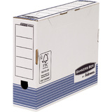 Fellowes bankers BOX system bote d'archives, (L)80 mm, bleu