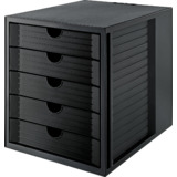HAN module de classement SYSTEM box KARMA, 5 tiroirs, noir