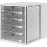 HAN module de classement SYSTEMBOX, 5 tiroirs, gris/clair