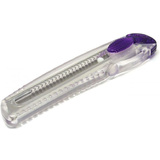 NT cutter iL-120- P, botier en plastique, violet-transparen