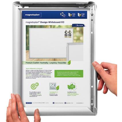 deflecto Cadre photo/affiche, A0, argent anodis