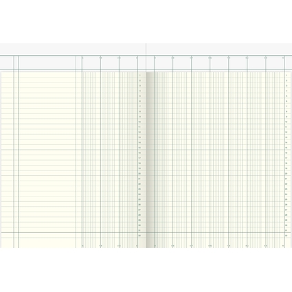 KNIG & EBHARDT Livre  colonne A4, 10 colonnes, 40 feuilles