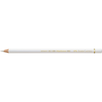 FABER-CASTELL Crayons de couleur POLYCHROMOS, blanc