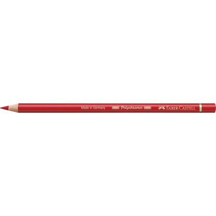 FABER-CASTELL Crayon de couleur POLYCHROMOS, rouge granium