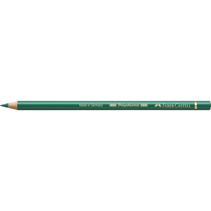 FABER-CASTELL Crayon de couleur POLYCHROMOS, vert phthalo